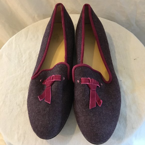 Cole Haan Shoes - Cole Haan "Sabrina" Wool Tassel Loafers